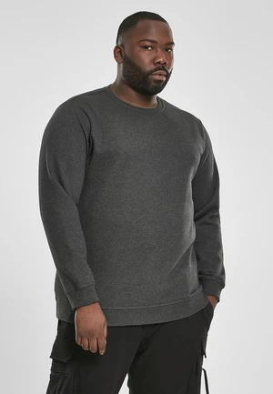 Basic men's sweatshirt - dark grey