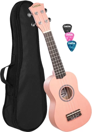 Cascha HH 3968 Sopránové ukulele Pink