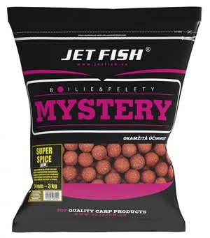 Jet fish boilie mystery super spice new 3 kg - 24 mm