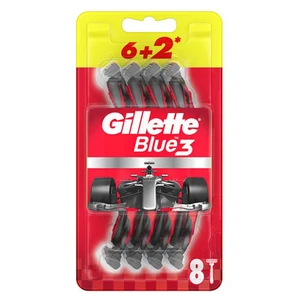 GILLETTE Blue3 Nitro Jednorázový holící strojek holítka 8 ks