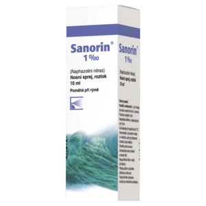 SANORIN 1‰ nosní sprej, roztok 10 ml