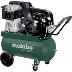 Pístový kompresor Metabo Mega 700-90 D 601542000, objem tlak. nádoby 90 l