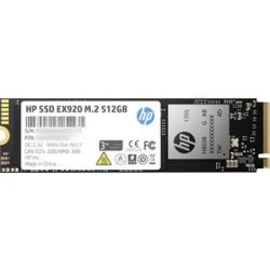 Interní SSD disk NVMe/PCIe M.2 512 GB HP EX920 Retail 2YY46AA#ABB M.2 NVMe PCIe 3.0 x4