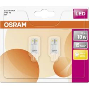 LED žárovka OSRAM 4058075812314 12 V, G4, 0.9 W, teplá bílá, A++ (A++ - E), kolíková patice, 2 ks