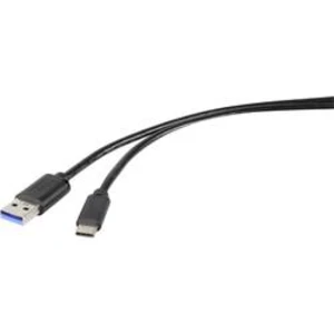 USB 3.0 kabel Renkforce RF-4535908, 3.00 m, černá