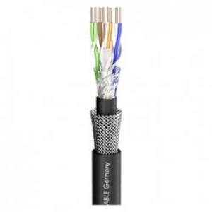 Ethernetový síťový kabel CAT 6 Sommer Cable 580-0201, S/UTP, černá, metrové zboží