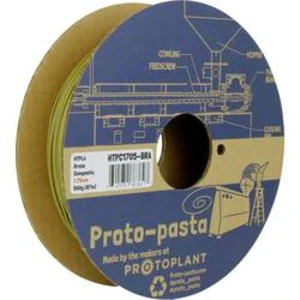 Vlákno pro 3D tiskárny Proto-Pasta HTPC1705-BRA, PLA plast, 1.75 mm, 500 g, mosaz