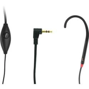 Headset jack 2,5 mm na kabel Geemarc CLHOOK1 do uší , na uši, přes uši černá