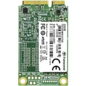 Interní mSATA SSD pevný disk 32 GB Transcend Retail TS32GMSA370S SATA 6 Gb/s