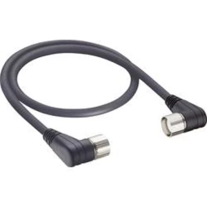 Připojovací kabel pro senzory - aktory Lumberg Automation RSWU 12-RKWU 12-256/7 M 2169 zástrčka, zahnutá, spojka, zahnutá, 7.00 m, 1 ks