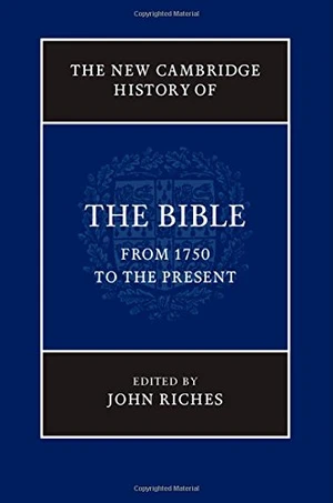 The New Cambridge History of the Bible