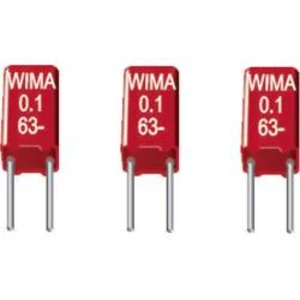 Foliový kondenzátor MKS Wima, 0,047 µF, 63 V, 20 %, 4,6 x 2,5 x 7 mm