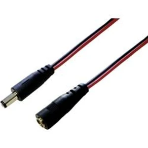 Nízkonapěťový prodlužovací kabel TRU COMPONENTS 1582296, vnější Ø 5.5 mm, vnitřní Ø 2.1 mm, 3.00 m, 1 ks