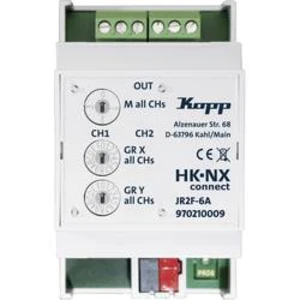 Žaluziový/roletový aktor Kopp HK NX JR2F-6A 970210009 2kanálový