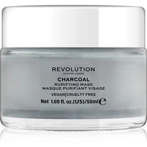 Revolution Skincare Purifying Charcoal čisticí pleťová maska 50 ml