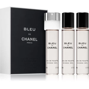 Chanel Bleu de Chanel toaletní voda náplň pro muže 3 x 20 ml