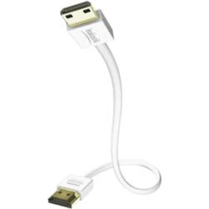 HDMI kabel Inakustik [1x HDMI zástrčka - 1x mini HDMI zástrčka C] bílá 5.00 m