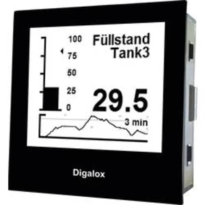 Digitální panelový měřič s USB TDE Instruments Digalox DPM72-PP 101400, 10 až 30 V/AC/DC