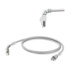 Síťový kabel RJ45 Weidmüller 1233160050, CAT 6A, S/FTP, 5.00 m, šedá