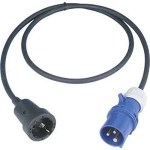 Napájecí prodlužovací kabel REV 0577755555, IP44, černá, 1.50 m