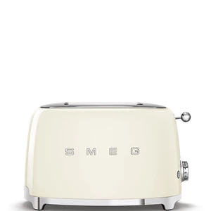 Toaster, nuanță crem, 50's Retro Style P2, 950W - SMEG