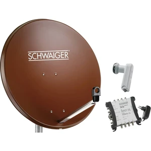 Schwaiger SPI9962SET6 satelit bez prijímača Počet účastníkov: 8 80 cm