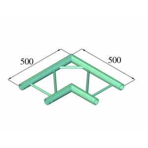 Alutruss BILOCK BQ2-PAC21H 2-bodová rampa roh 90 °