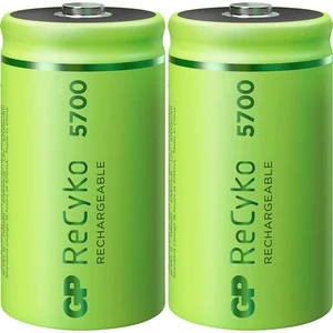 GP Batteries ReCyko+ akumulátor typu D  Ni-MH 5700 mAh 1.2 V 2 ks