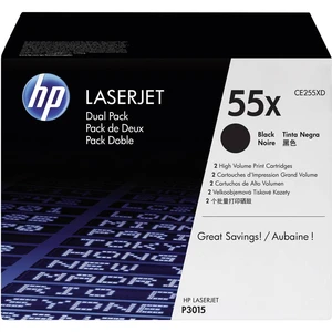 HP 55X CE255XD kazeta s tonerom Dual čierna 25000 Seiten originál toner