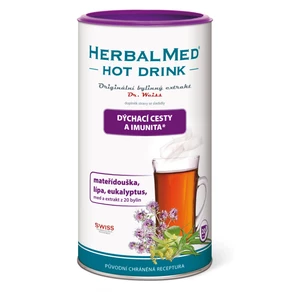 HERBALMED Dr.Weiss Hot drink dýchací cesty + vitamin C 180 g
