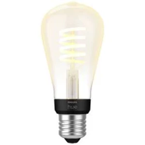 LED žárovka Philips Lighting Hue Hue White Ambiance E27 Einzelpack Edison ST64 Filament 300lm, E27, 7 W, N/A