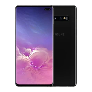 Samsung Galaxy S10 Plus - G975F, Dual SIM, 8/128GB | Black, C osztály - használt, 12 hónap garancia