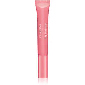 Clarins Lip Perfector Shimmer lesk na pery s hydratačným účinkom odtieň 01 Rose Shimmer 12 ml