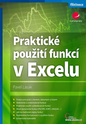 Kniha: Praktické použití funkcí v Excelu od Lasák Pavel