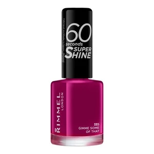 Rimmel London 60 Seconds Super Shine 8 ml lak na nehty pro ženy 335 Gimme Some Of That