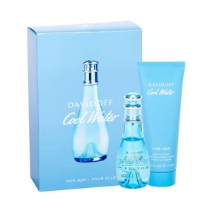 Davidoff Cool Water dárková kazeta toaletní voda 30 ml + tělové mléko 75 ml pro ženy