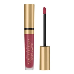 Max Factor Colour Elixir Soft Matte 4 ml rtěnka pro ženy 035 Faded Red tekutá rtěnka