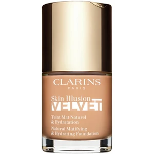 Clarins Skin Illusion Velvet tekutý mejkap s matným finišom s vyživujúcim účinkom odtieň 109C 30 ml