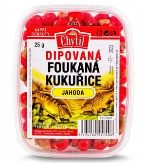 Chytil dipovaná foukaná kukuřice 25 g - jahoda