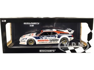 BMW M1 2 Hans-Joachim Stuck Schnitzer Eterna Meisterphoto Team Winner Deutsche Automobil Rennsport Trophae Zolder (1982) Limited Edition to 300 piece