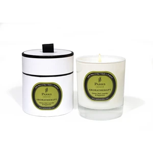 Sviečka s vôňou bazalky, levandule, mäty a vetiveru Parks Candles London Aromatherapy, 50 hodín horenia