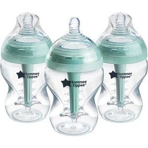 Tommee Tippee Advanced Anti-Colic dojčenská fľaša anti-colic samosterilizačný Slow Flow 0m+ 3x260 ml