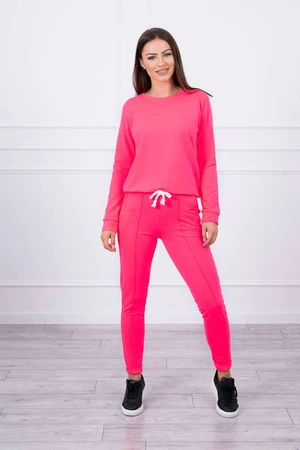 Sports set pink neon