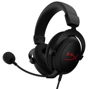 Headset HyperX Cloud Core Gaming + 7.1 Surround Sound (4P4F2AA) čierny herné slúchadlá • frekvencia 15 Hz až 25 kHz • citlivosť 98 dB • impedancia 60 