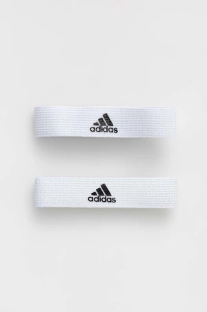 Páska na štulpne adidas Performance biela farba, 604432