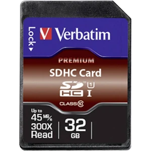 Pamäťová karta SDHC 16 GB Verbatim Class 10