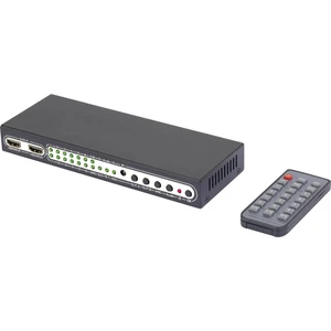 SpeaKa Professional  6 portů HDMI matrix switch s funkciou obraz v obraze, s diaľkovým ovládaním 3840 x 2160 Pixel