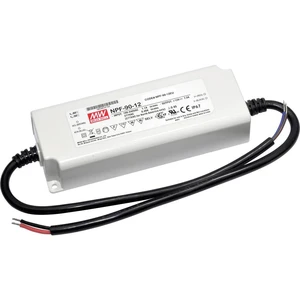 Mean Well NPF-90D-12 LED driver, napájací zdroj pre LED  konštantné napätie, konštantný prúd 90 W 7.5 A 6 - 12 V/DC stmi