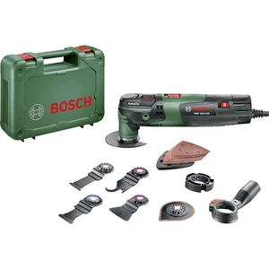 Bosch Home and Garden PMF 250 CES Set 0603102101 multifunkčné náradie  vr. príslušenstva, + púzdro 16-dielna 250 W