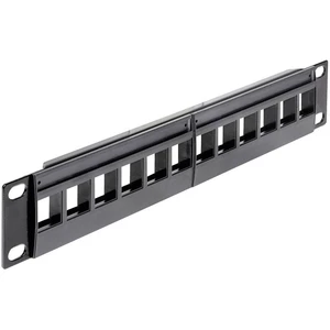 Delock 43259 12 portů sieťový Patchpanel neopatrené špecifikáciou 1 U